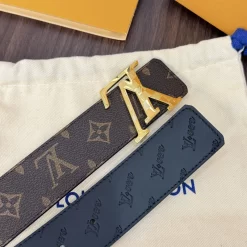 Alternative view of LV Belts Canvas Leather 40mm Width 160202607050814