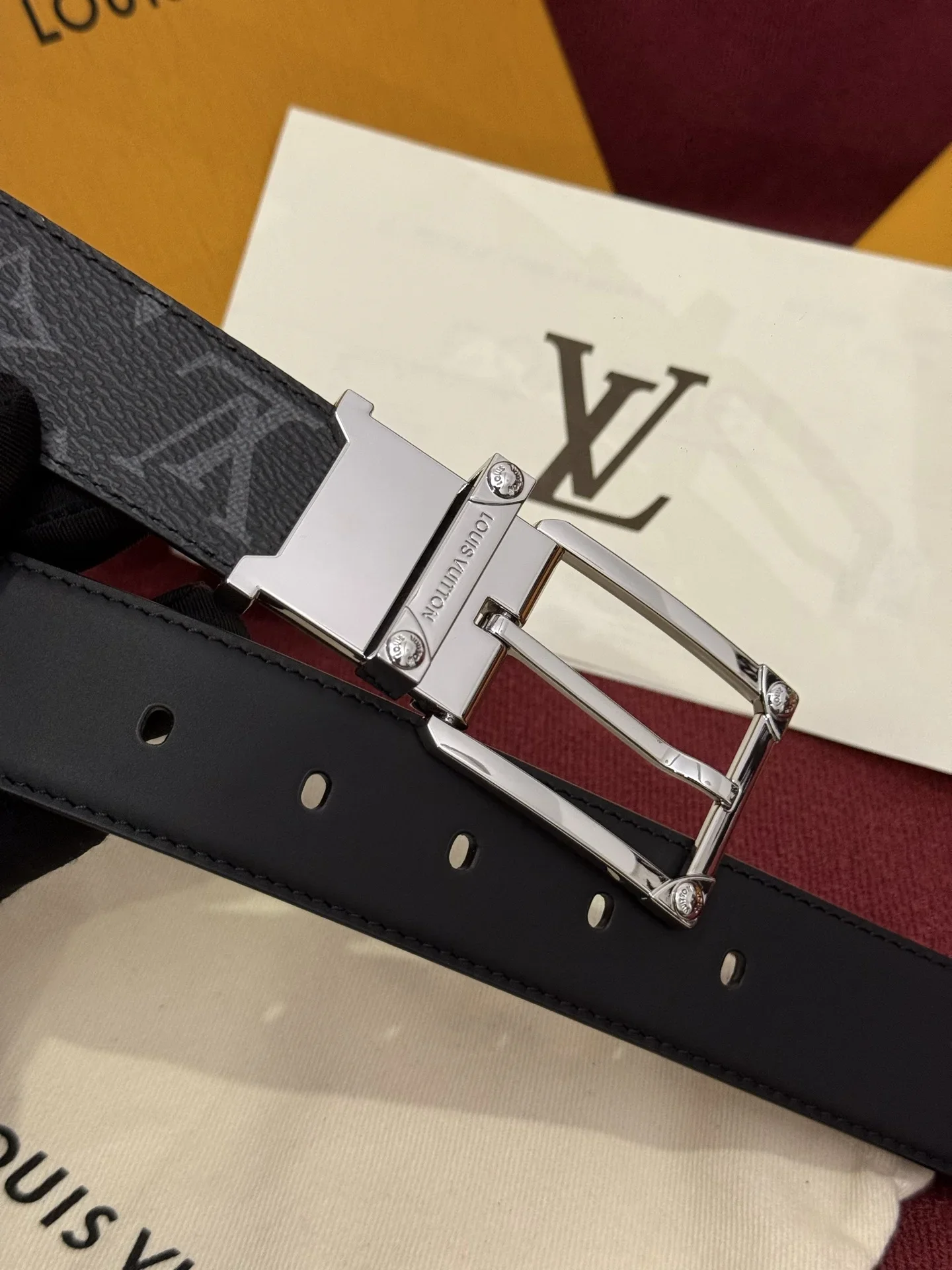 LV Belts Coated Canvas & Leather 170202607050812
