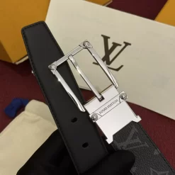 Alternative view of LV Belts Coated Canvas & Leather 170202607050812