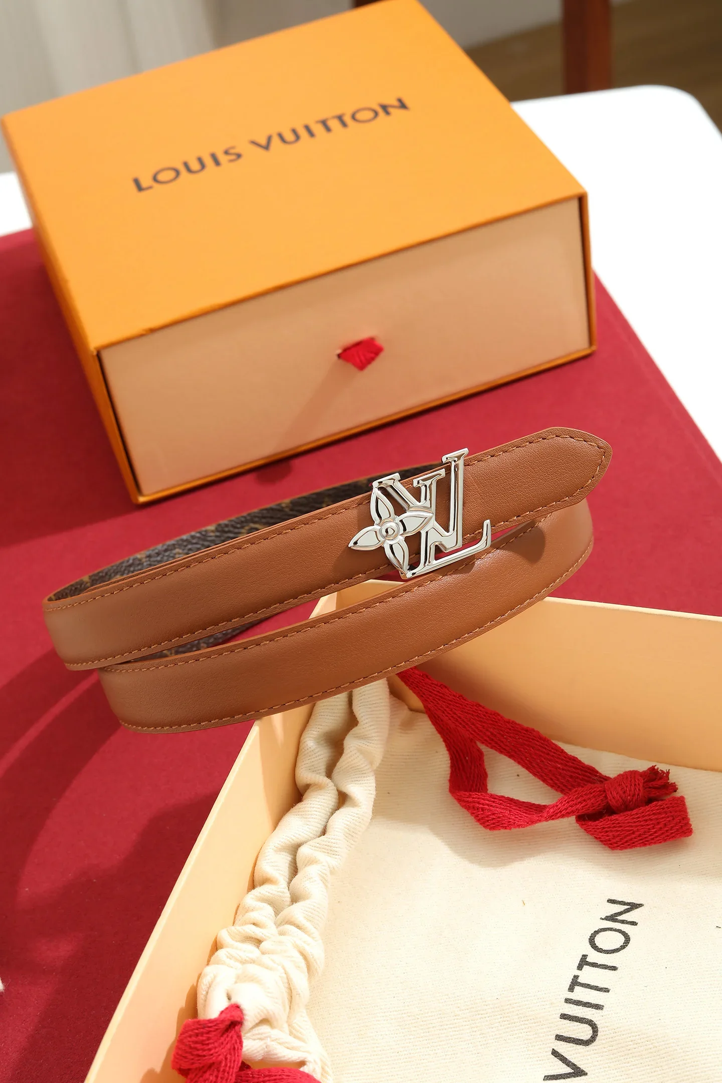LV Belts Cowhide Leather, Canvas 180202607050629