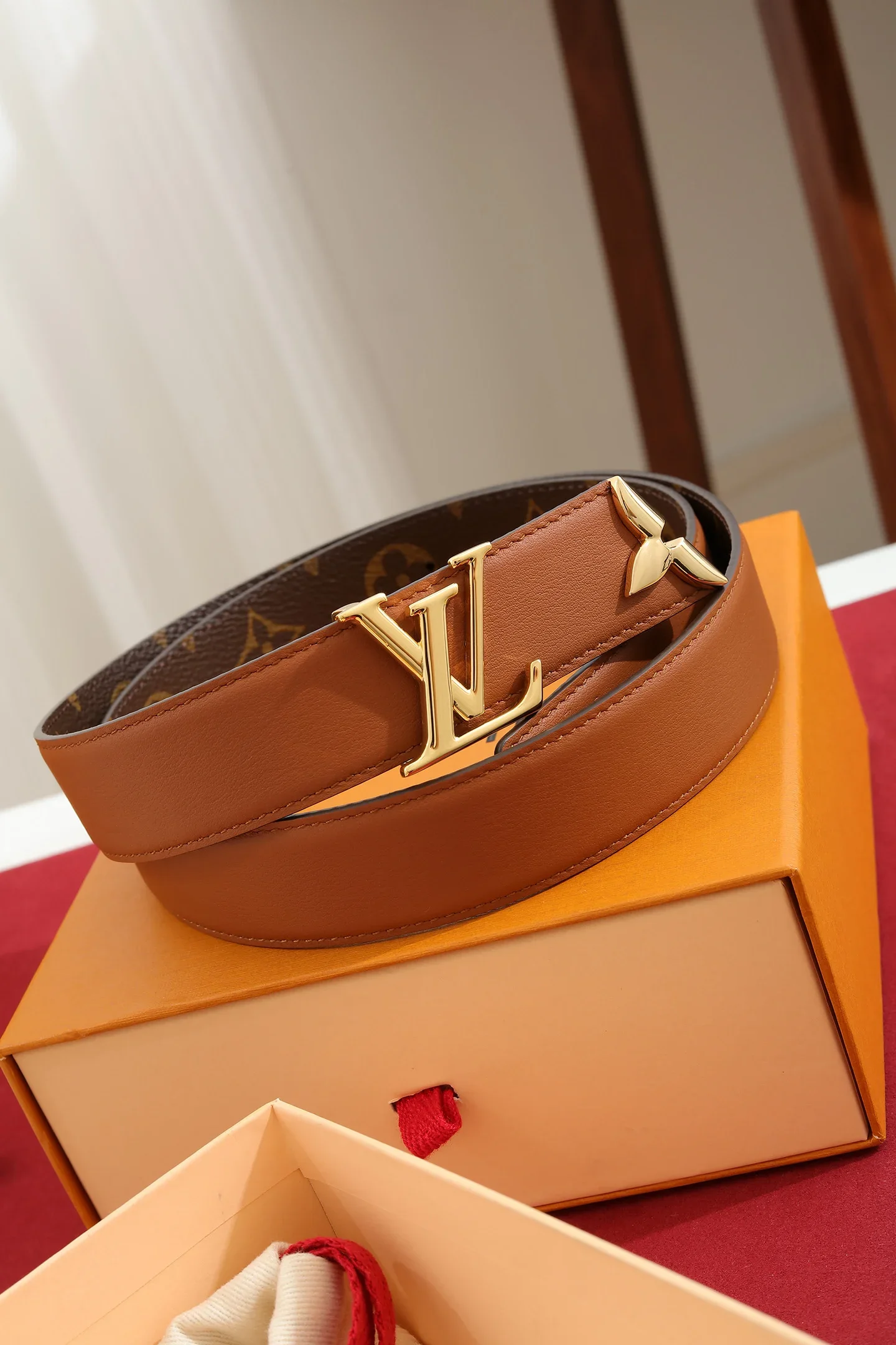LV Belts Leather Canvas 160202607050494