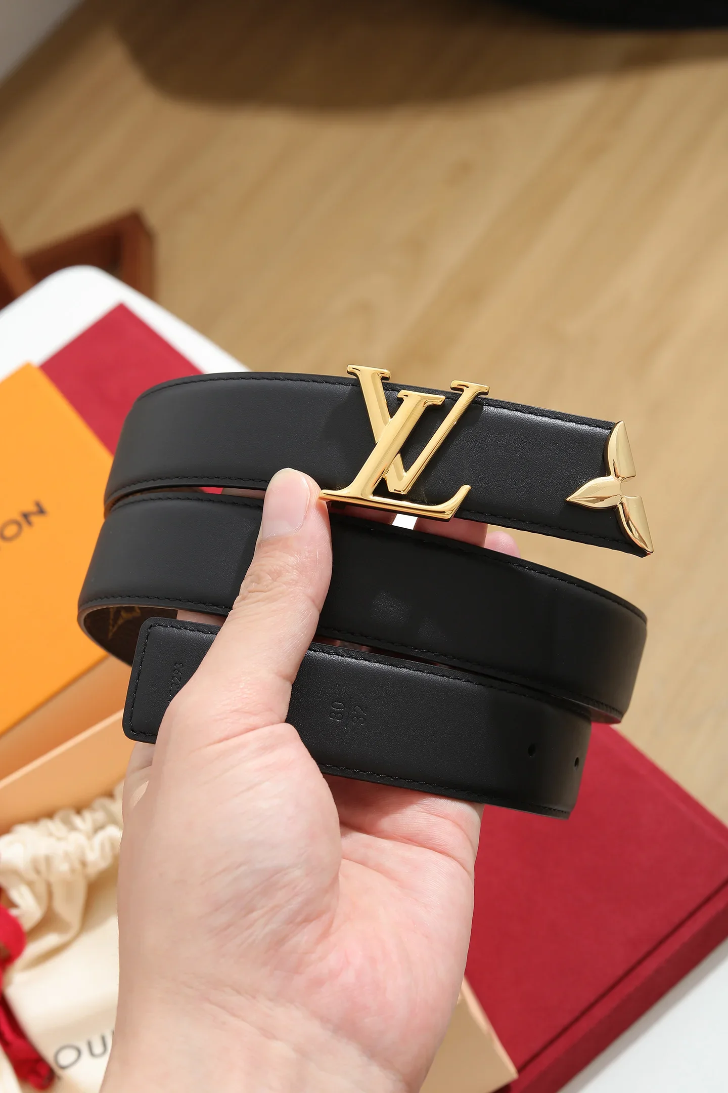 LV Belts Leather Canvas 160202607050648