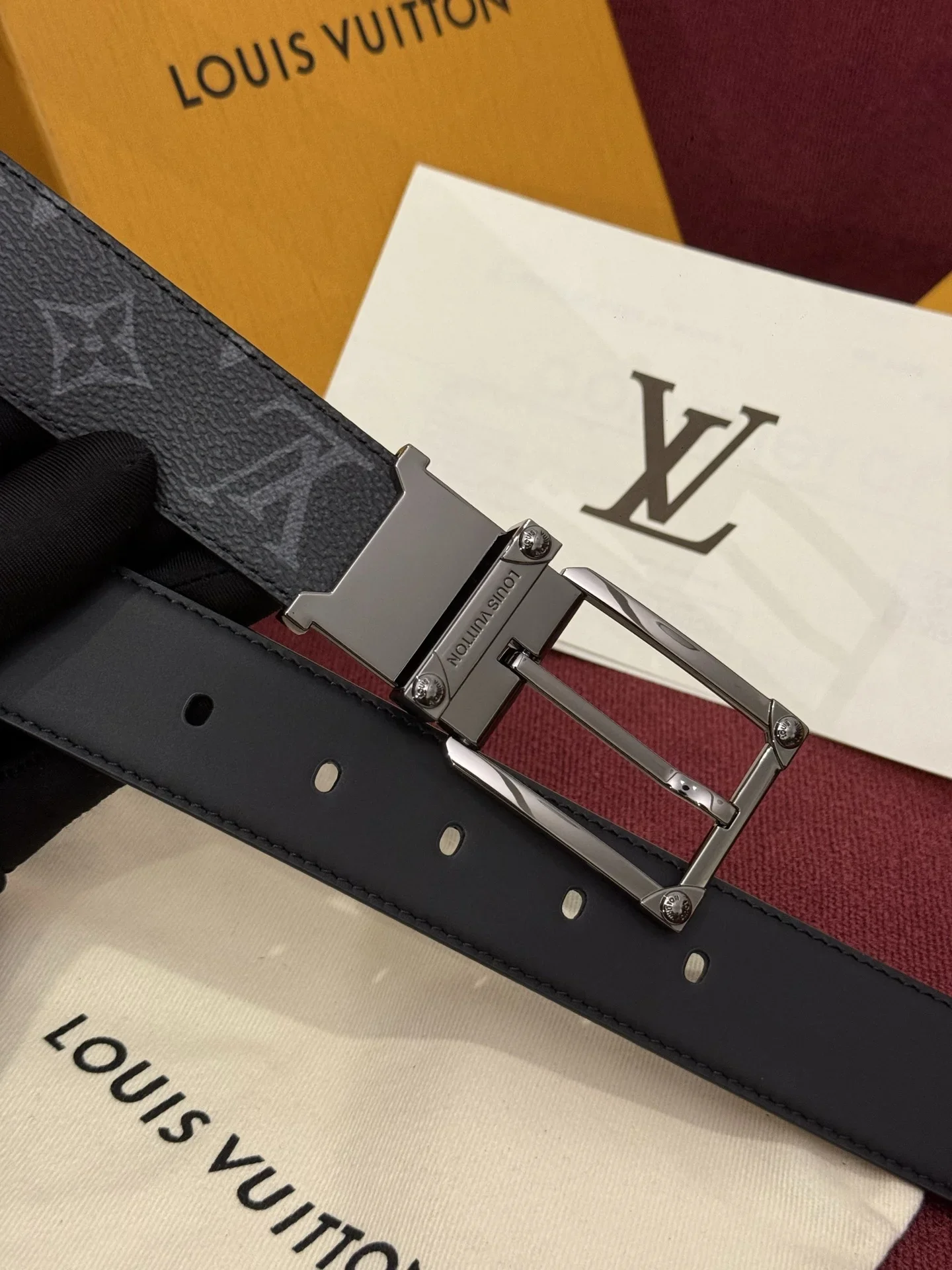 LV Belts Monogram Canvas 170202607050811