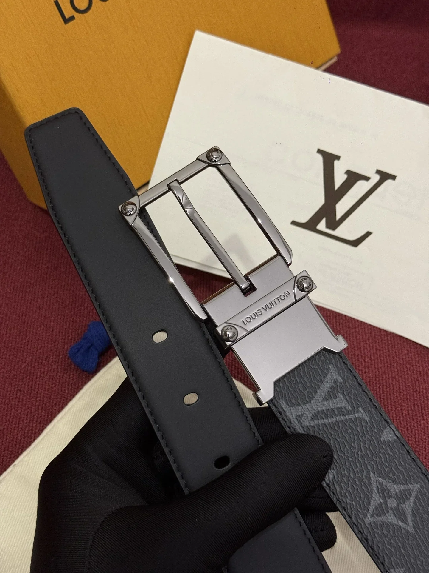 LV Belts Monogram Canvas 170202607050811 - Image 2