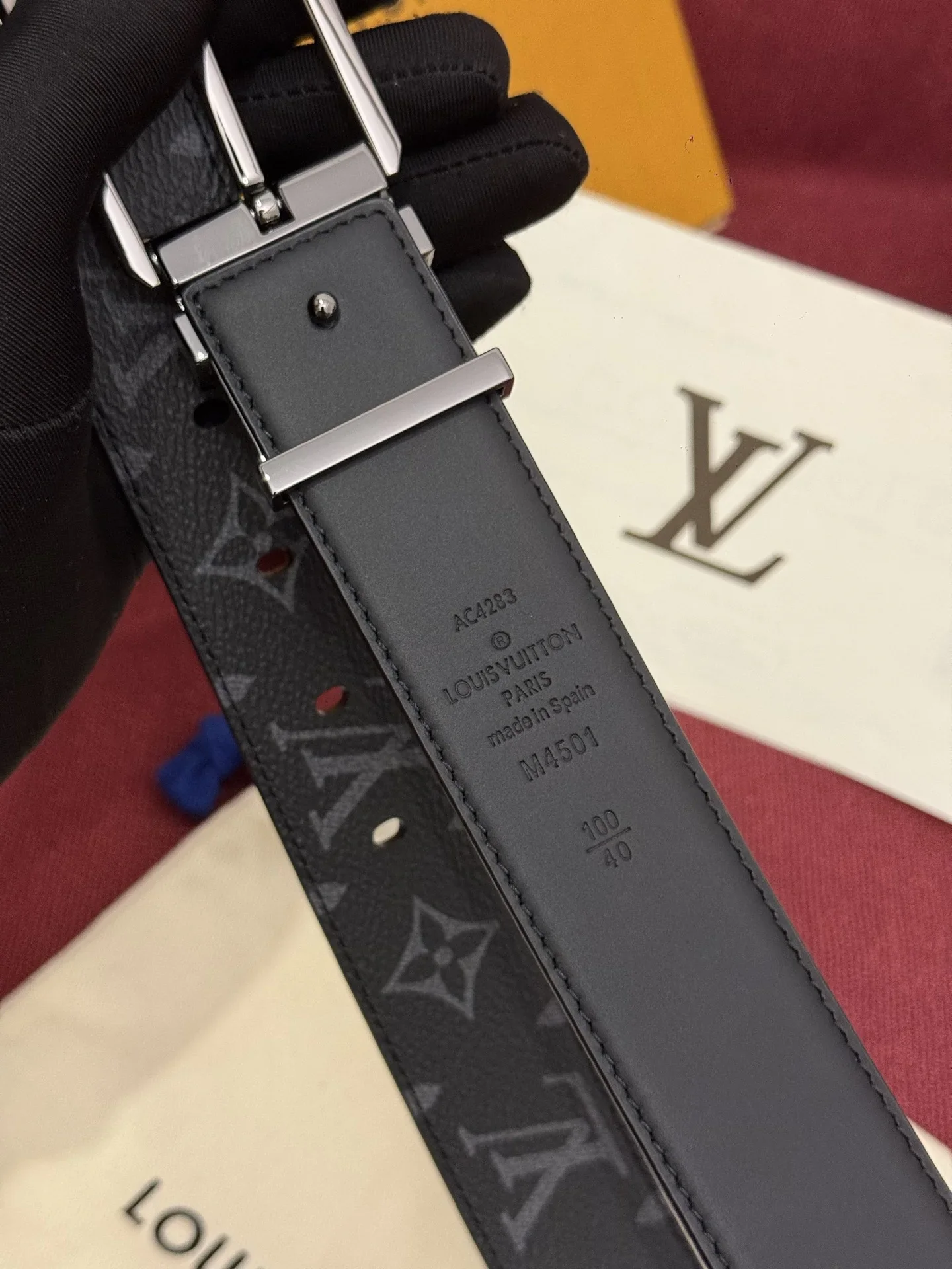 LV Belts Monogram Canvas 170202607050811 - Image 4