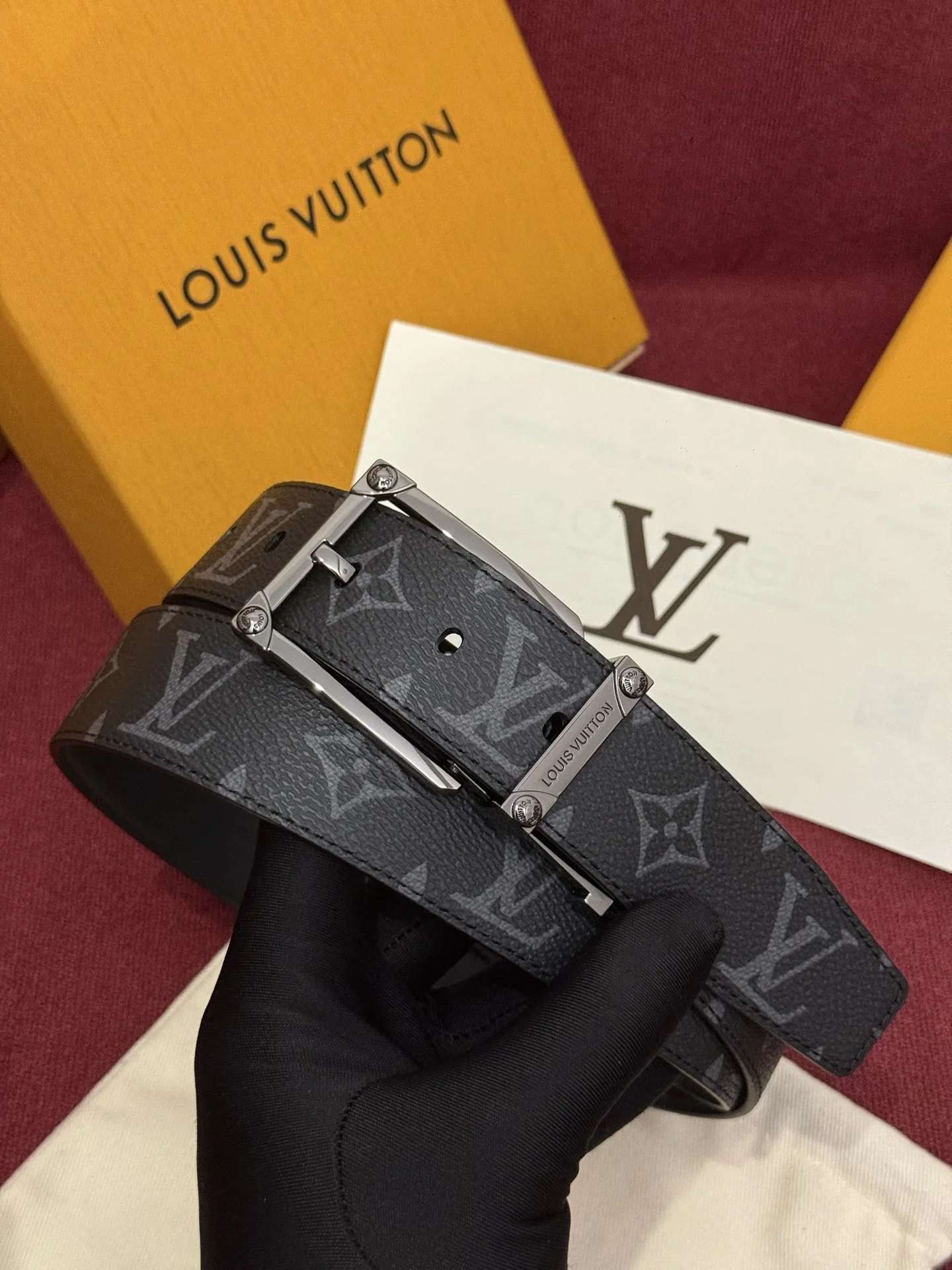 LV Belts Monogram Canvas 170202607050811 - Image 5