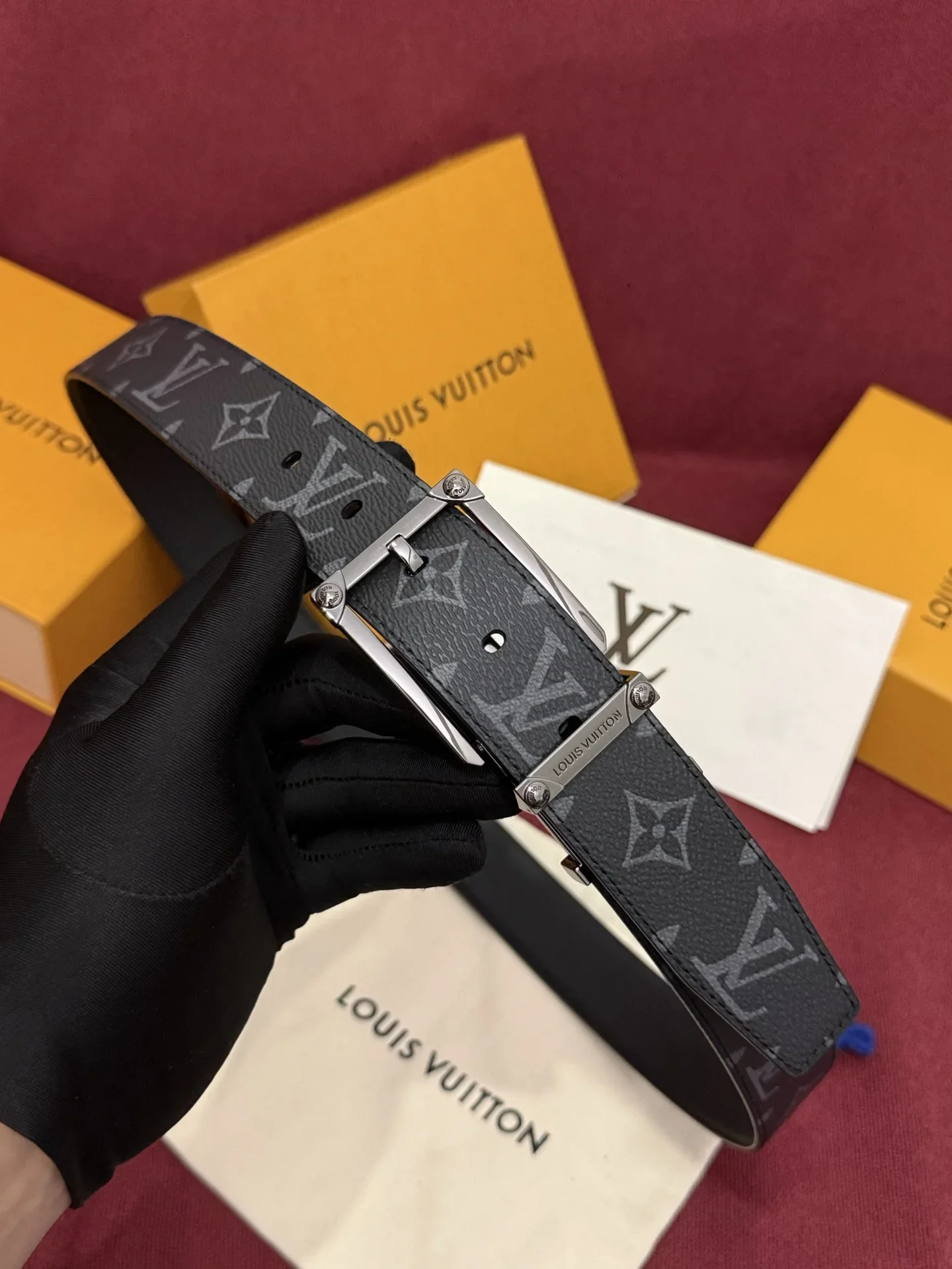 LV Belts Monogram Canvas 170202607050811 - Image 6