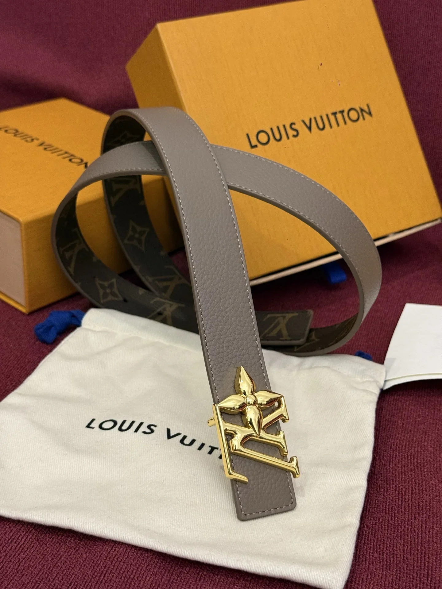 Alternative view of LV Belts Monogram Canvas, Calf Leather 160202607050656