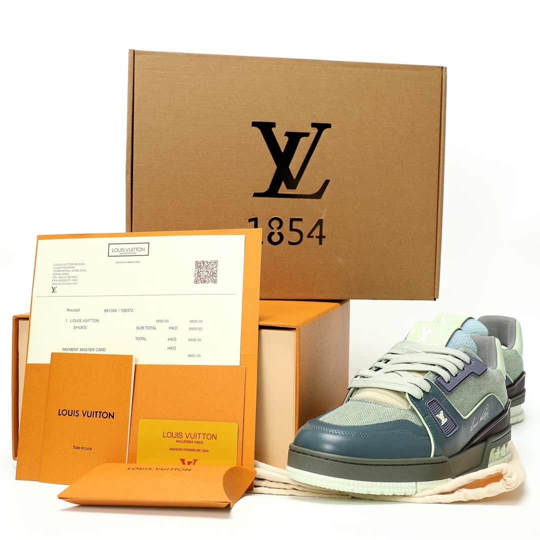 Louis Vuitton Trainer Sneaker Low 1AJ458 - Image 9