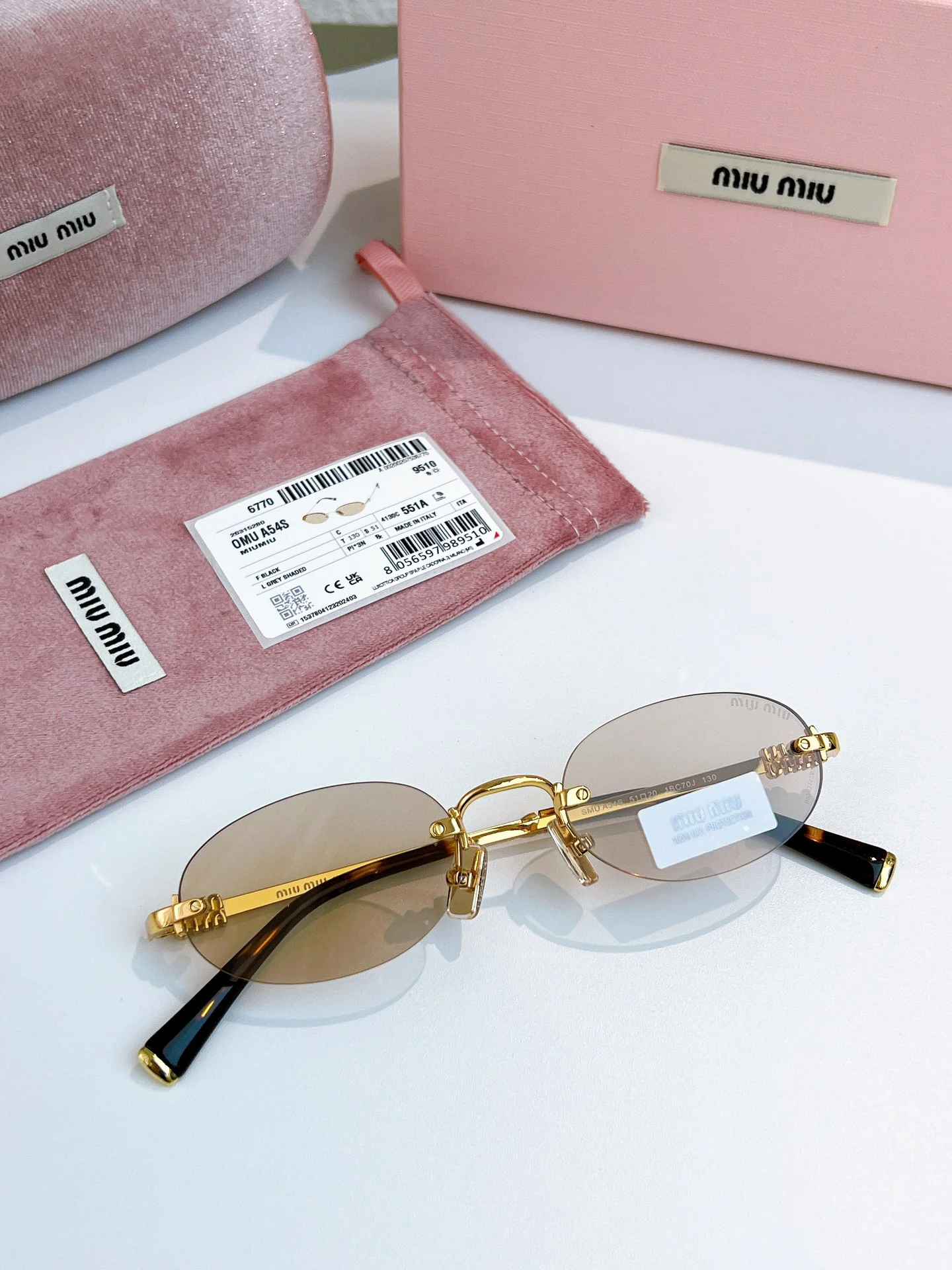 Alternative view of MIU MIU Glasses & Sunglasses 135202607020027