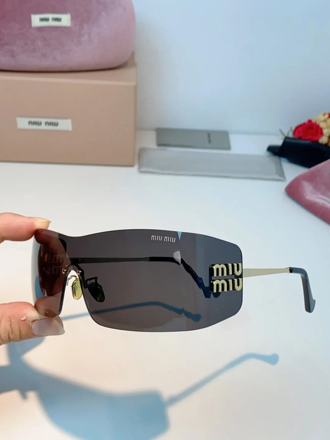 MIU MIU Glasses & Sunglasses 95202607020532 - Image 4