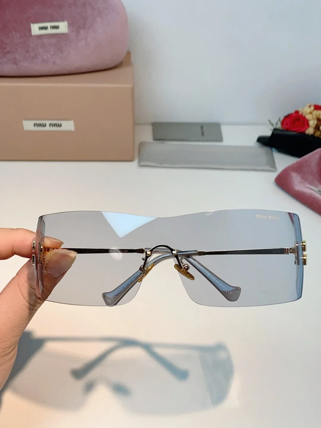 MIU MIU Glasses & Sunglasses 95202607020534 - Image 2