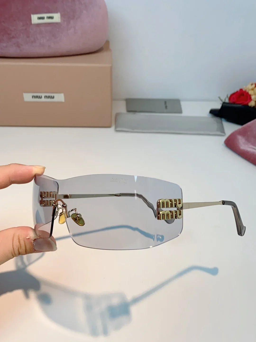 MIU MIU Glasses & Sunglasses 95202607020534 - Image 4