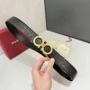 MONTBLANC Belts Embossed Leather (Black) 170202607050700