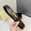 MONTBLANC Belts Saffiano Leather (Black) 170202607050702