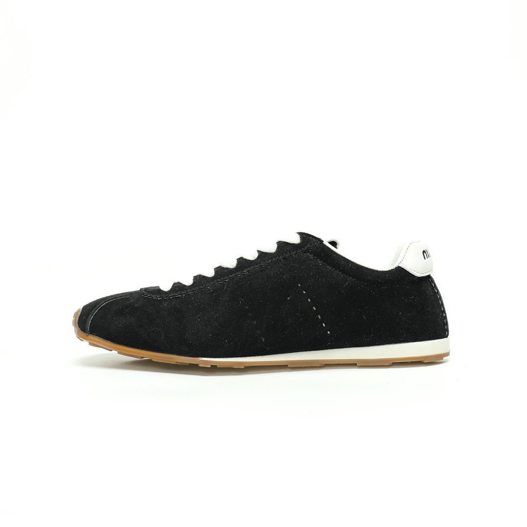 Miu Miu Plume Nappa Leather Sneakers 5E114E_054_F0009_F_005
