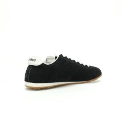 Alternative view of Miu Miu Plume Nappa Leather Sneakers 5E114E_054_F0009_F_005