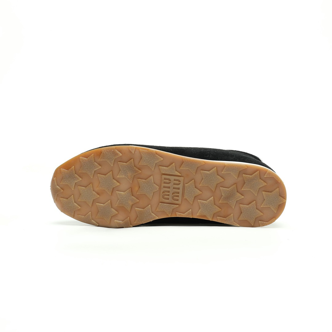 Miu Miu Plume Nappa Leather Sneakers 5E114E_054_F0009_F_005 - Image 4