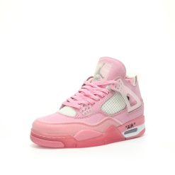 Alternative view of Nike Air Jordan 4 Retro Ice Pink AJ4 OW CV9388-105
