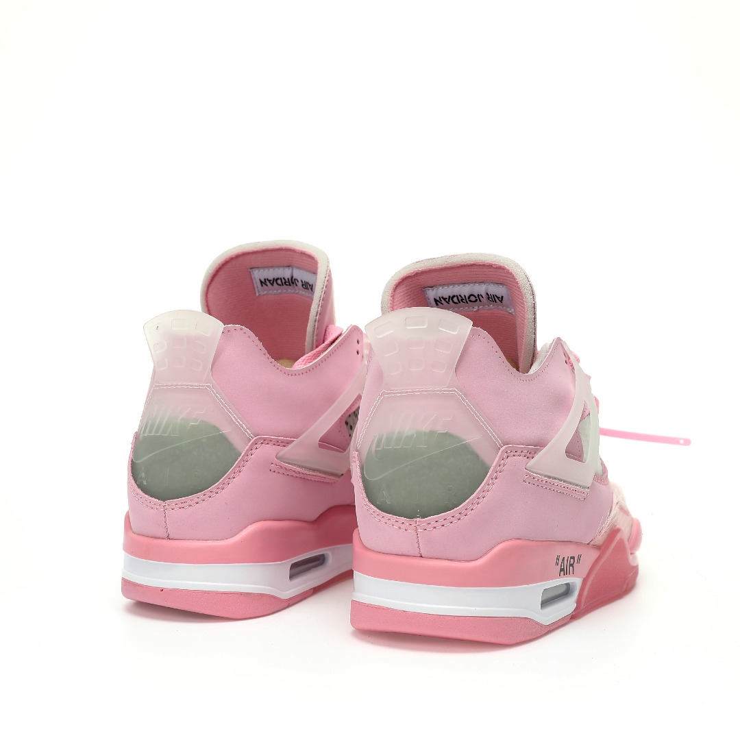 Nike Air Jordan 4 Retro Ice Pink AJ4 OW CV9388-105 - Image 7