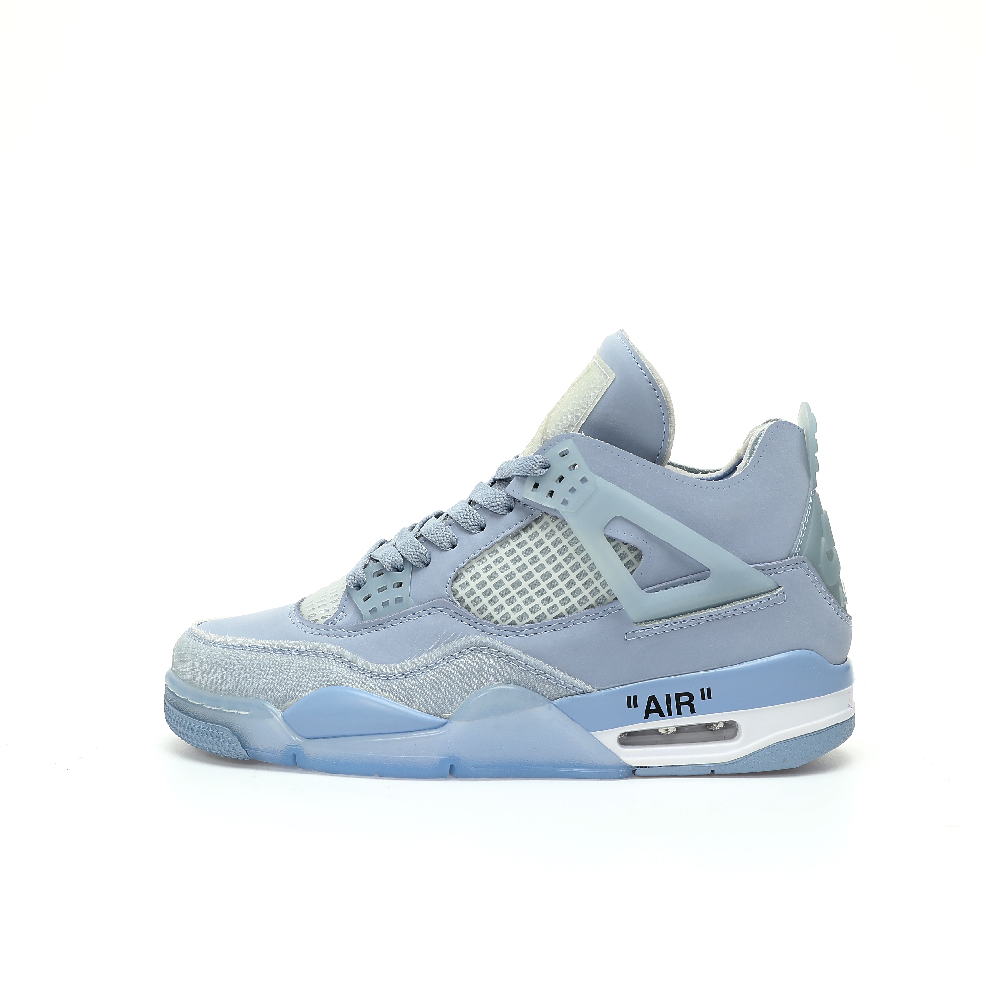 Nike Air Jordan 4 Retro Light Blue Purple AJ4 OW CV9388-102
