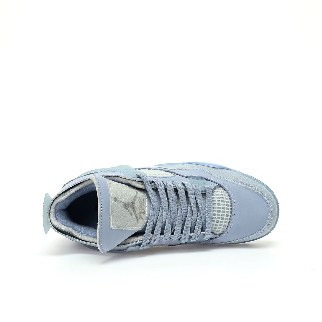 Nike Air Jordan 4 Retro Light Blue Purple AJ4 OW CV9388-102 - Image 4