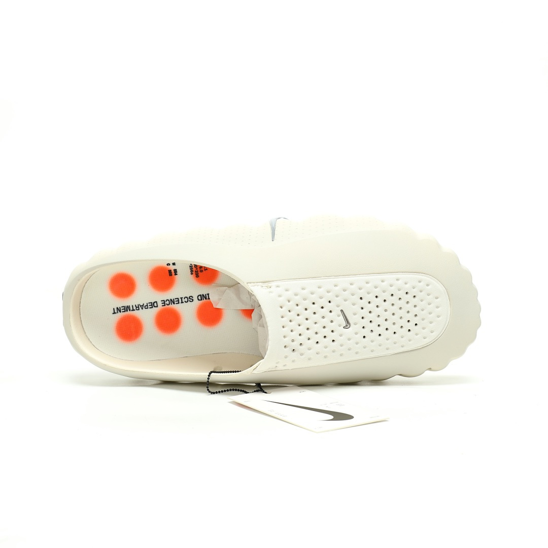 Nike Mind 001 Slide Light Bone Hyper Crimson HQ4307-001 - Image 4