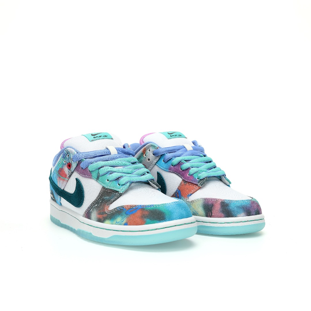 Nike SB Dunk Low Pro Bleached Aqua HF6061-400 - Image 6