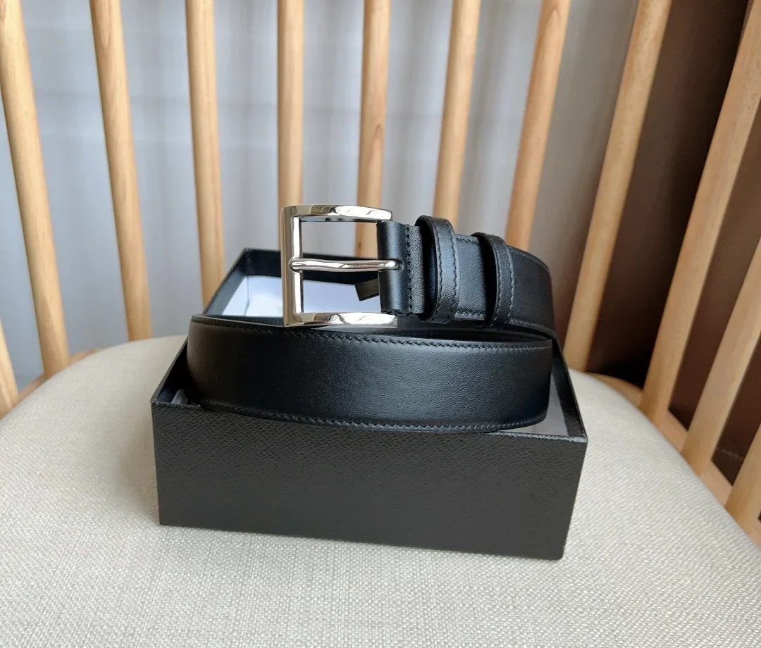 PRADA Belts Calfskin Leather (Black) 3.5cm Width 180202607050750 - Image 5