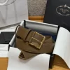 PRADA Belts Leather (Brown) 3.3cm Width 180202607050725