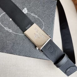 Alternative view of PRADA Belts Nylon (Black) 3.5cm Width 170202607050728