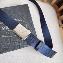 Alternative view of PRADA Belts Nylon Saffiano (Navy) 3.5cm Width 170202607050730