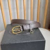 PRADA Belts Smooth Leather (Brown) 2.5cm Width 180202607050753