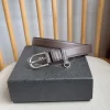 PRADA Belts Smooth Leather (Brown) 2.5cm Width 180202607050754