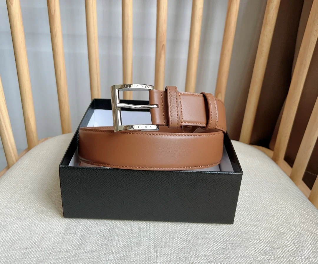 PRADA Belts Smooth Leather (Brown) 3.5cm Width 180202607050755 - Image 5