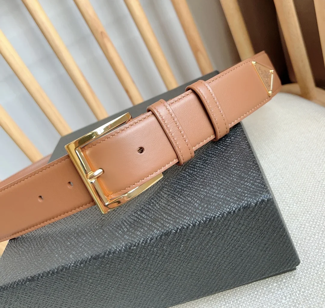 PRADA Belts Smooth Leather (Brown) 3.5cm Width 180202607050756 - Image 7