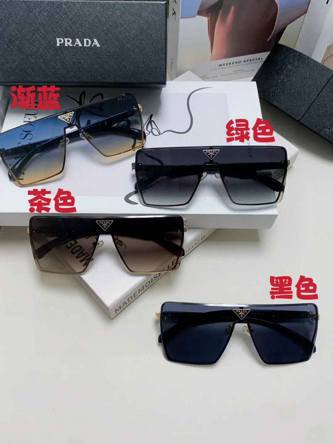 PRADA Glasses & Sunglasses 80202607020575 - Image 3