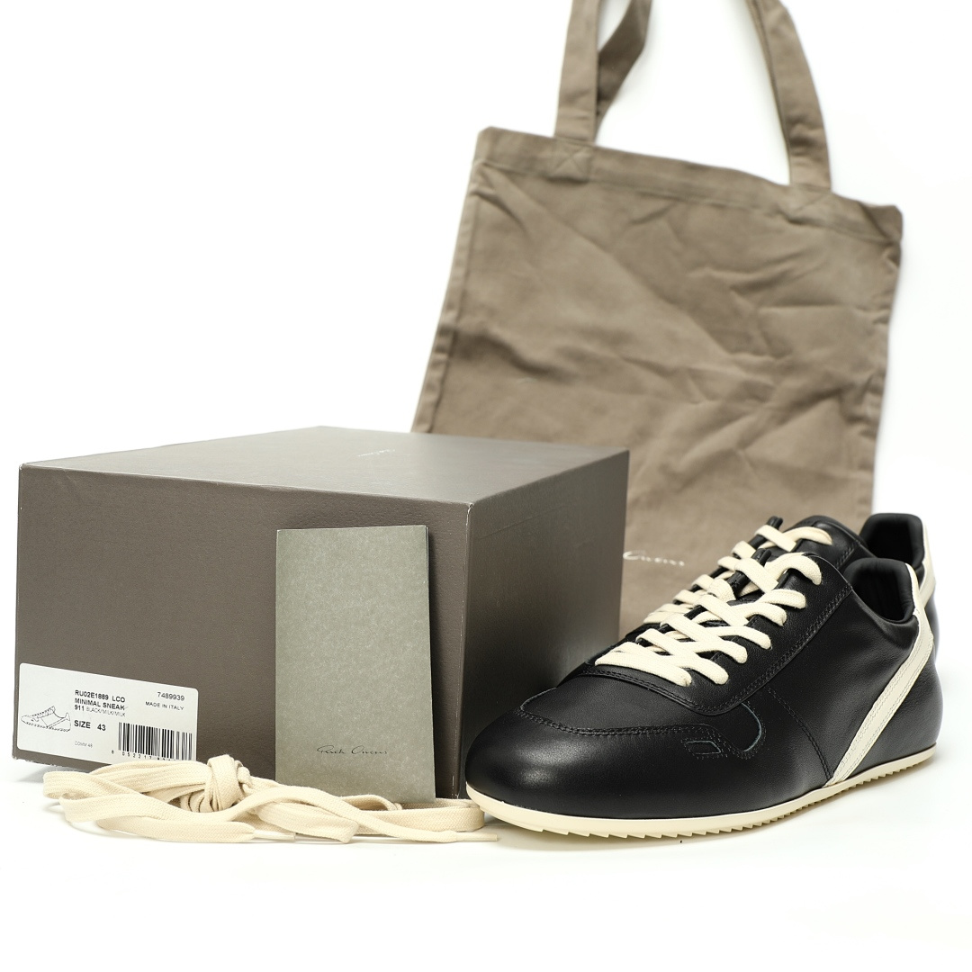 Rick Owens Concordians Minimal Sneaker 911 - Image 9