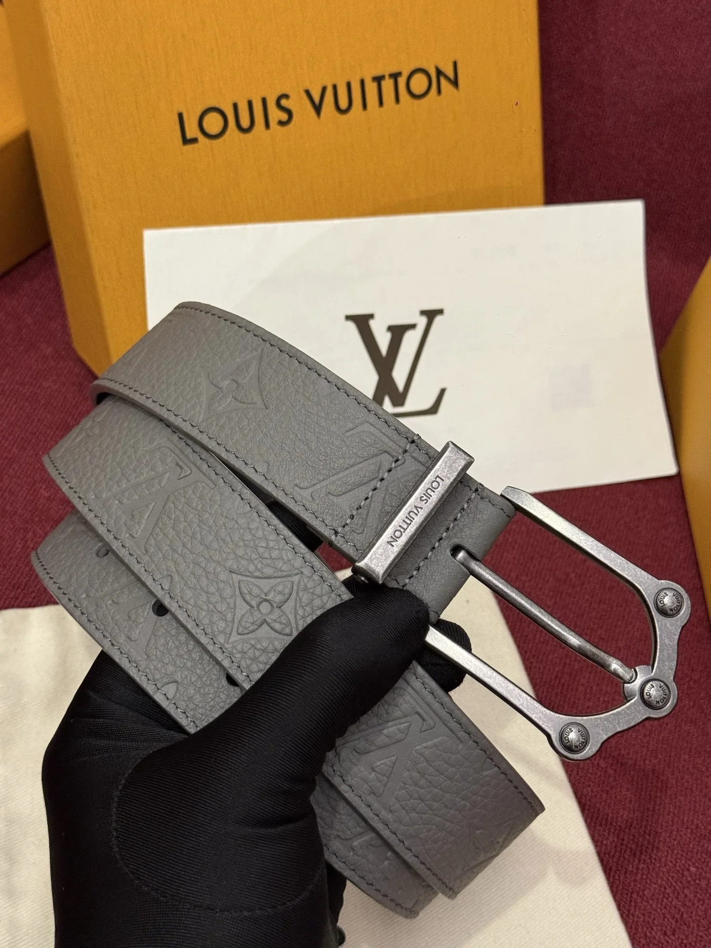 SAINT LAURENT Belts Crocodile Leather 170202607050833 - Image 3