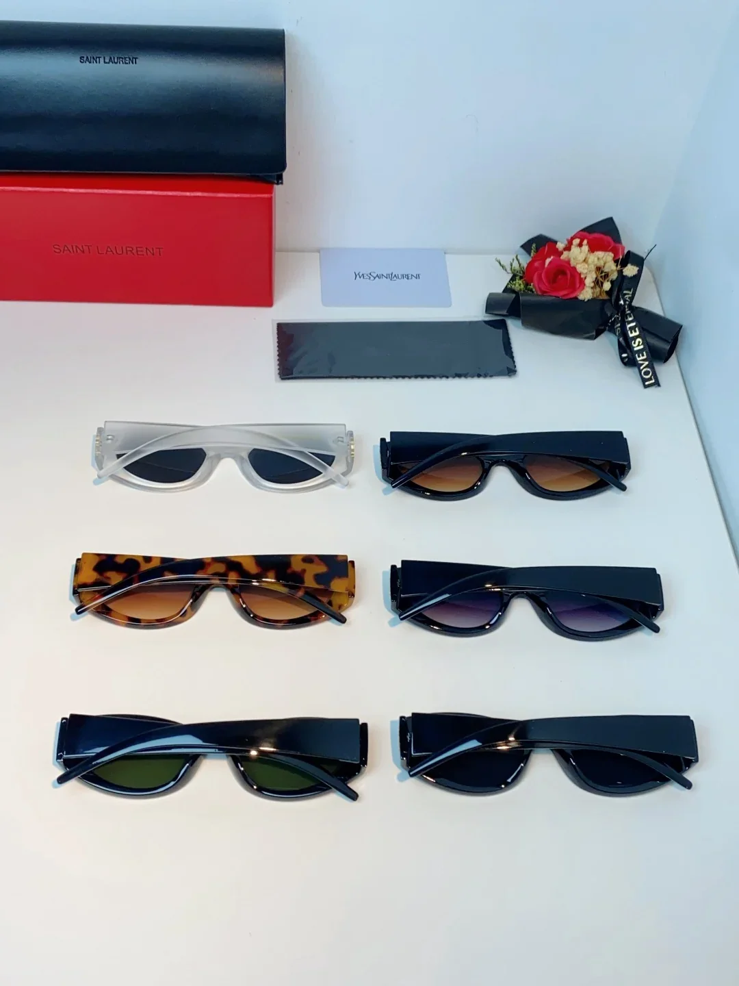 SAINT LAURENT Glasses & Sunglasses 75202607020587 - Image 10