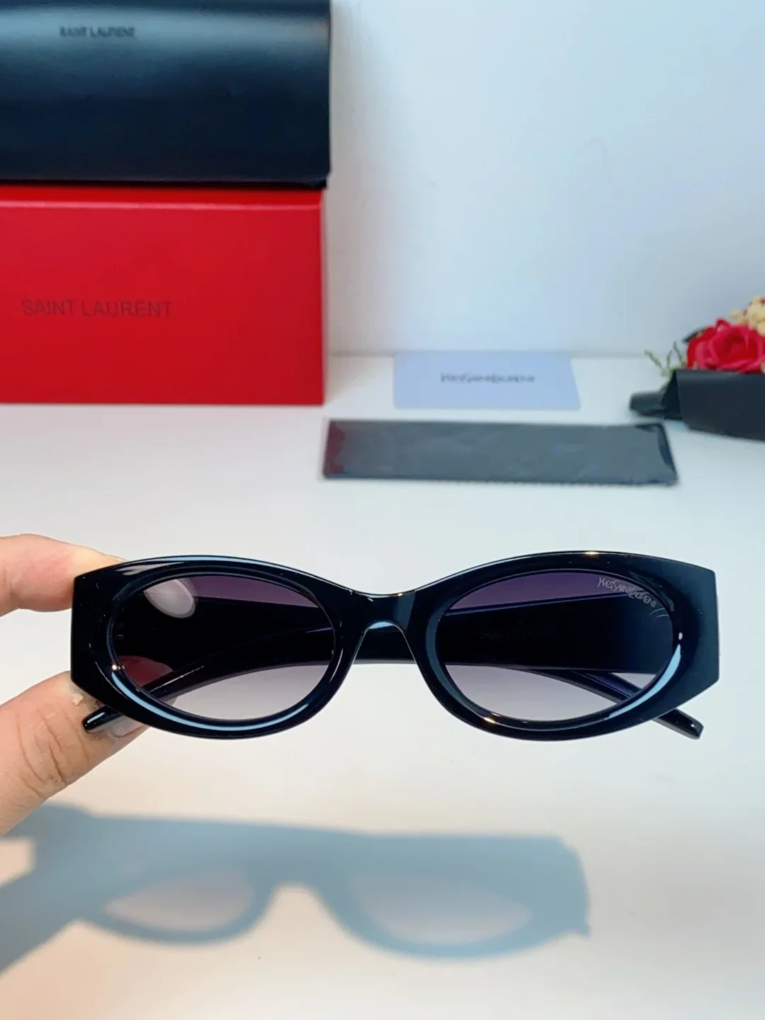 SAINT LAURENT Glasses & Sunglasses 75202607020587 - Image 2