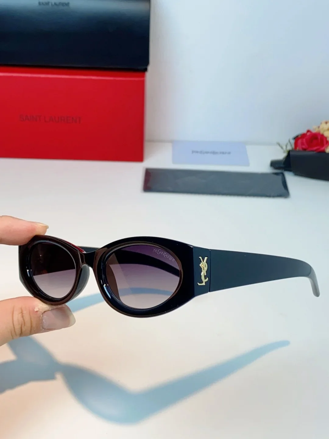 SAINT LAURENT Glasses & Sunglasses 75202607020587 - Image 4