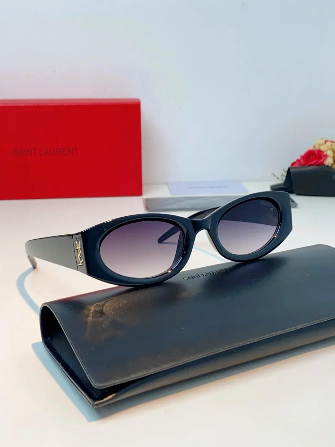 SAINT LAURENT Glasses & Sunglasses 75202607020587 - Image 9