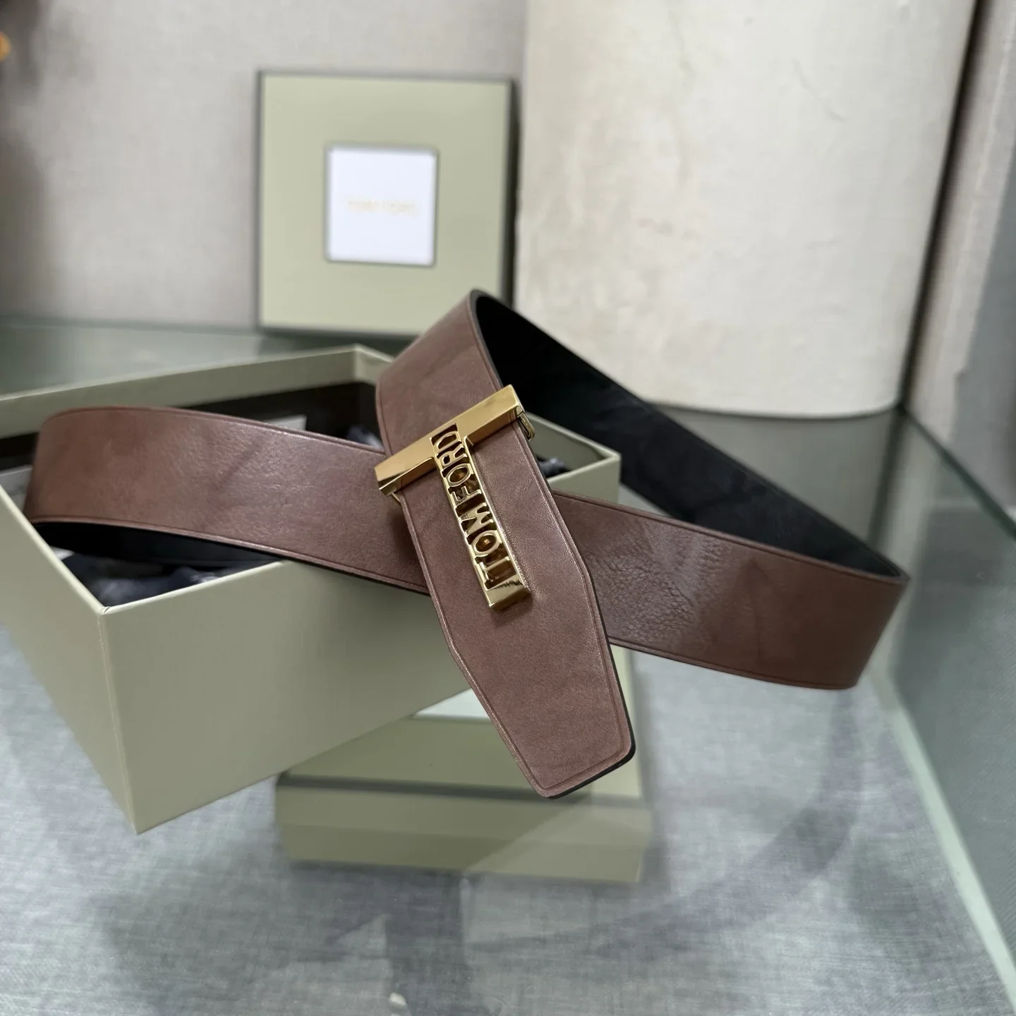 TOM FORD Belts Calf Leather 170202607050783 - Image 7