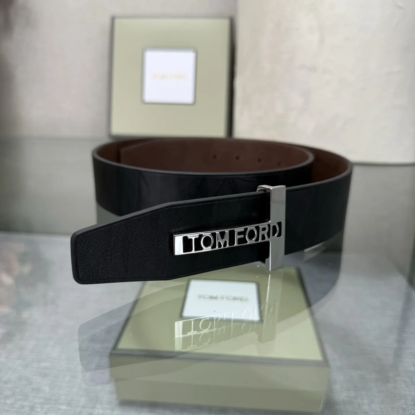 TOM FORD Belts Calf Leather 170202607050784 - Image 4