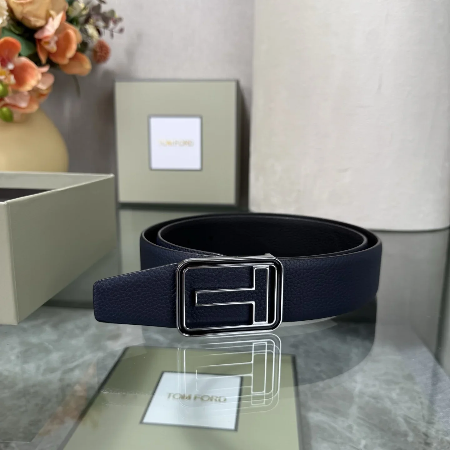 TOM FORD Belts Calf Leather 170202607050800 - Image 2