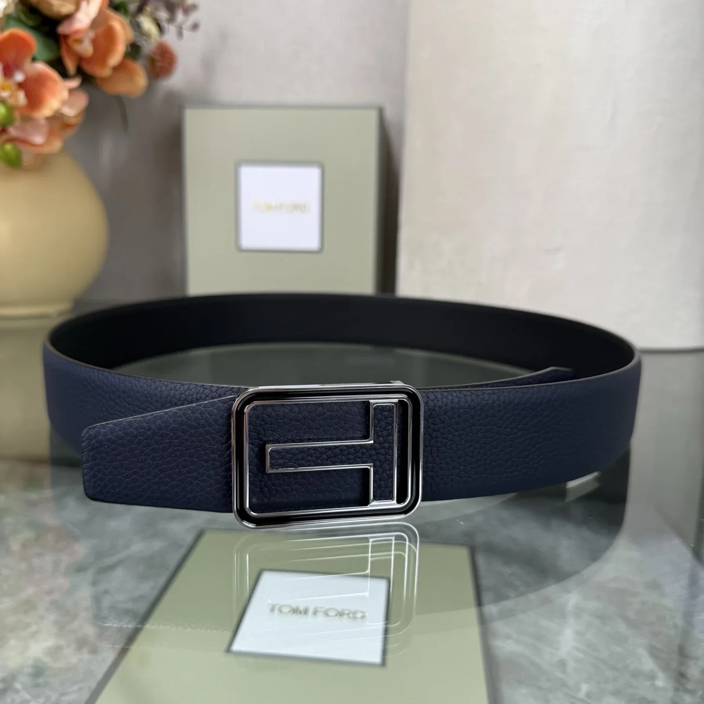 TOM FORD Belts Calf Leather 170202607050800 - Image 3