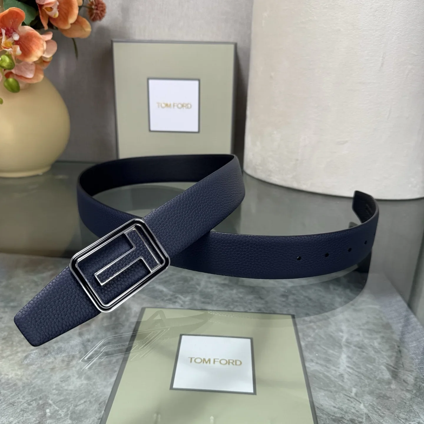 TOM FORD Belts Calf Leather 170202607050800 - Image 4