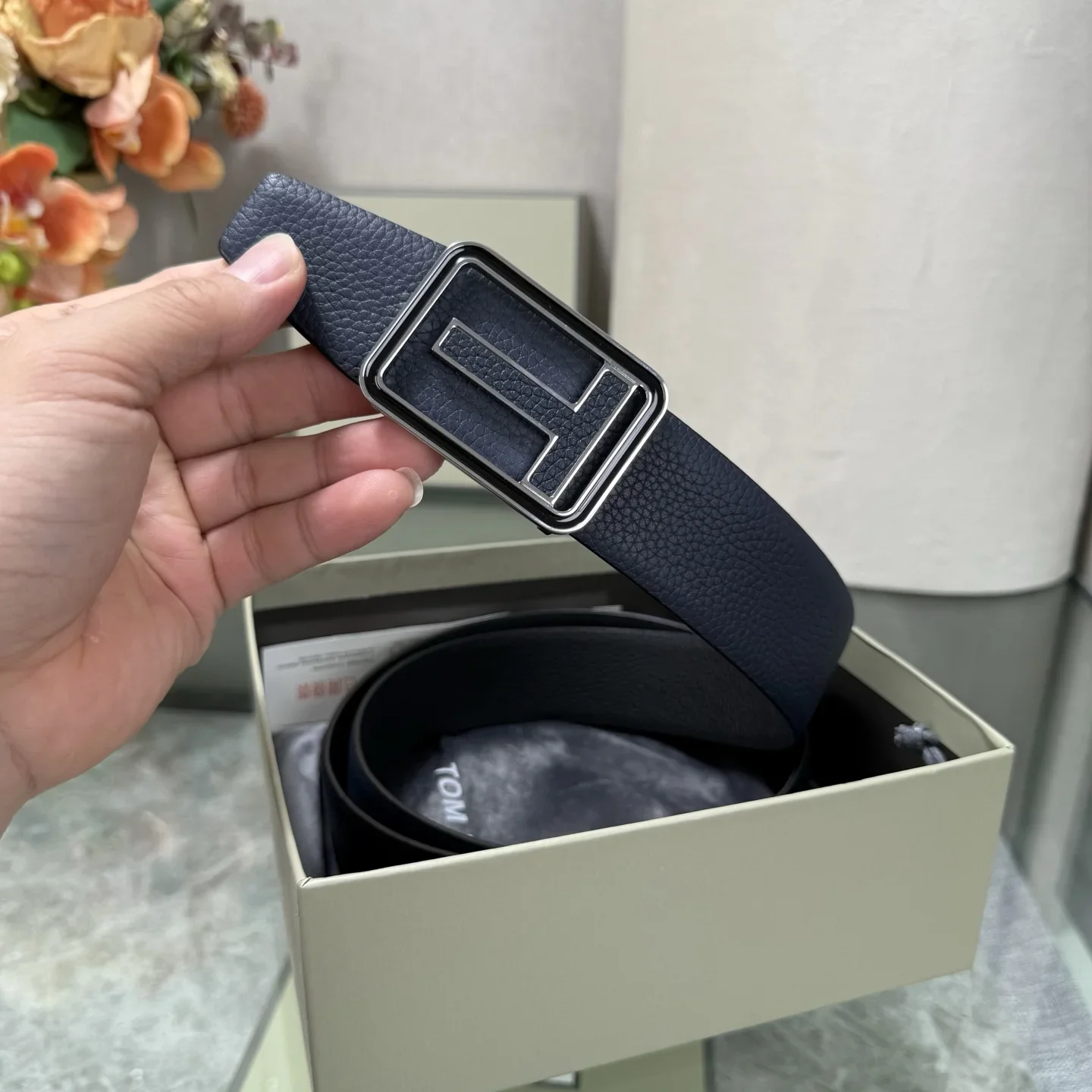 TOM FORD Belts Calf Leather 170202607050800 - Image 7