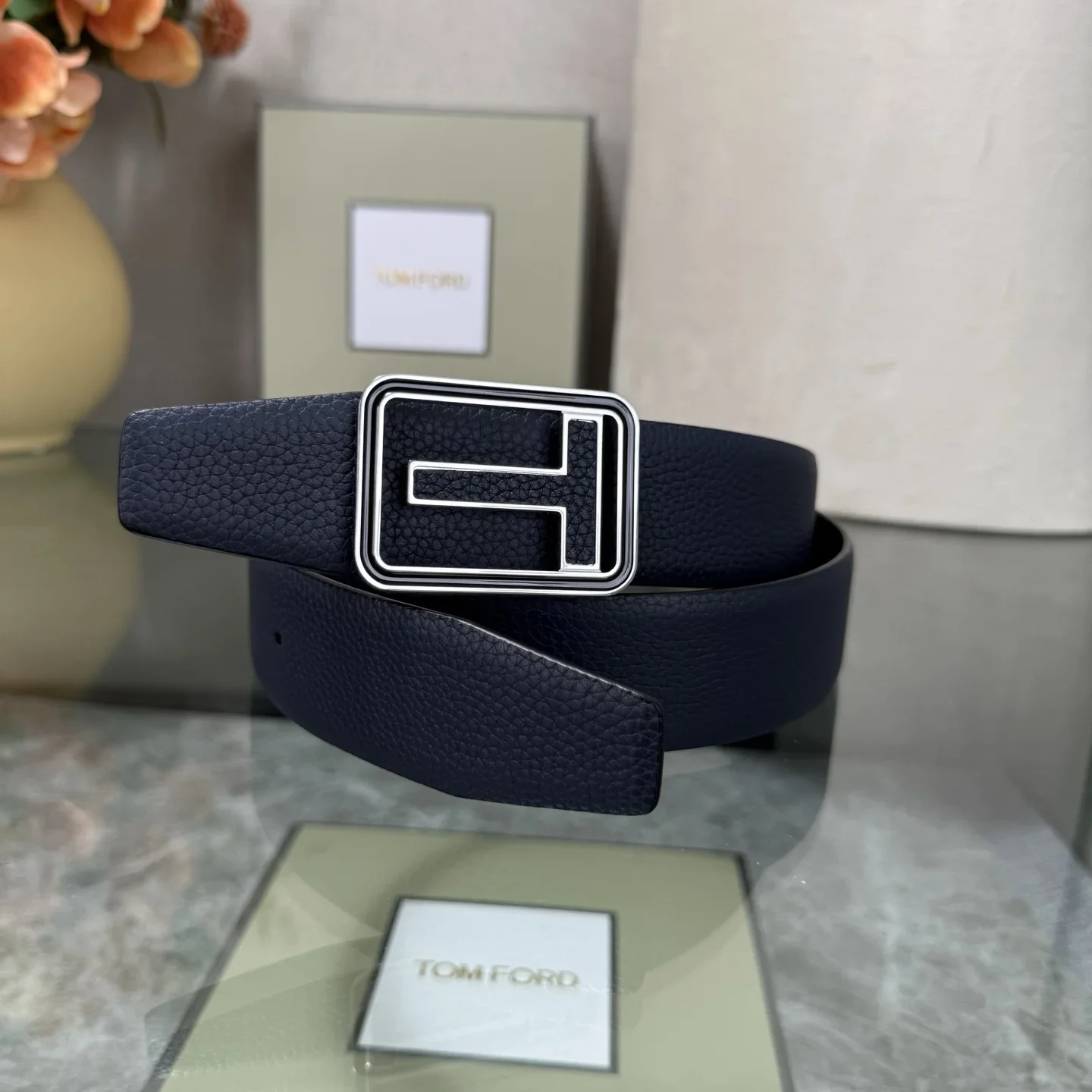 TOM FORD Belts Calf Leather 170202607050800 - Image 8